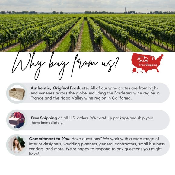 Wine crate, wood crate, wooden wine crate - Picture 3 of 12